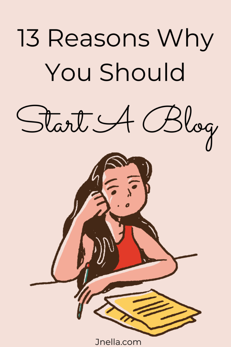 Read more about the article 13 Reasons Why You Should Start A Blog